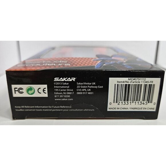 Amazing Spider-Man Kids Stereo Earbuds, Wired 3.5mm Headphones - Picture 4 of 4